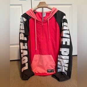 PINK Victoria's Secret Colorblock Windbreaker